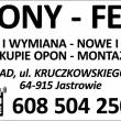 Opony - Felgi Nowe i Używane Wulkanizacja - Serwis opon 