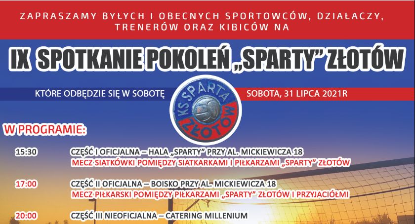 Piłka nożna, Spotkanie Pokoleń Sparty Złotów - zdjęcie, fotografia