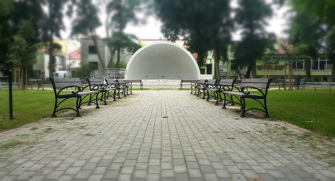 Ośrodki kulturalne, Muszla czynna sierpnia - zdjęcie, fotografia