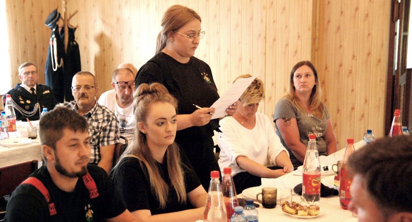 Skład zarządu i komisji rewizyjnej przedstawiała Natalia Nowicka