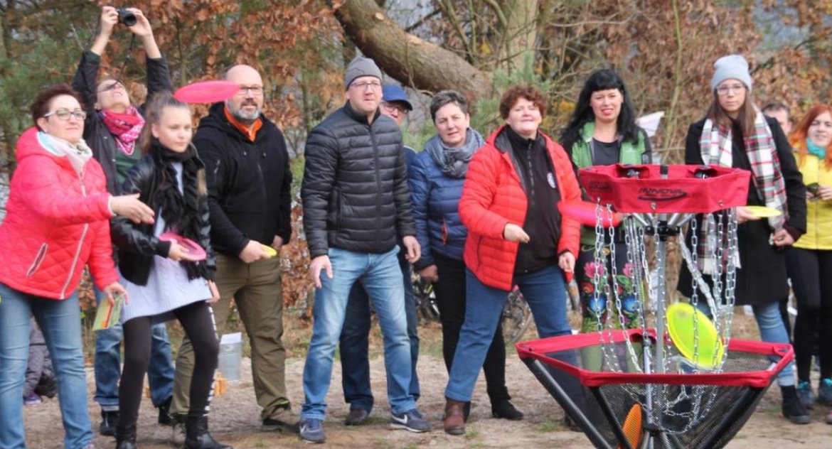 Złotowski Disc Golf to również inwestycja powstała w ramach budżetu obywatelskiego