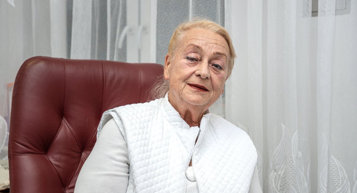 Maria Ubraniak-Iwanowska na emeryturze z pewnością będzie cieszyła się życiem