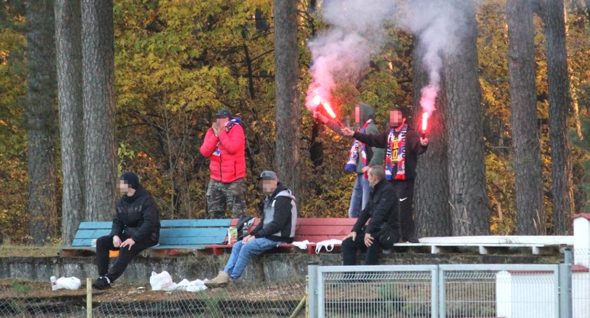  Race odpalane były nie tylko podczas meczu z Jędrzejewem