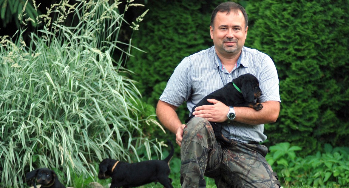 Dorosły pies tej rasy osiąga wagę około 25 kilogramów. - To rasa średniej wielkości - mówi Jacek