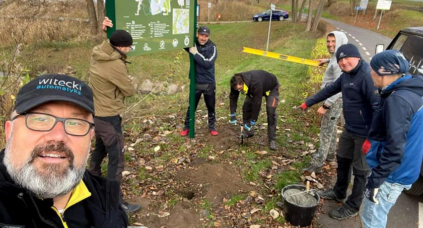 Projekt Szlak nas trafił sfinalizował montaż tablic informacyjnych w mieście i gminie Złotów 