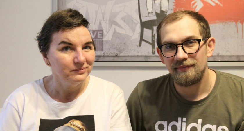 Mimo wszystko na twarzy pani Kasi wciąż często poajwia się uśmiech