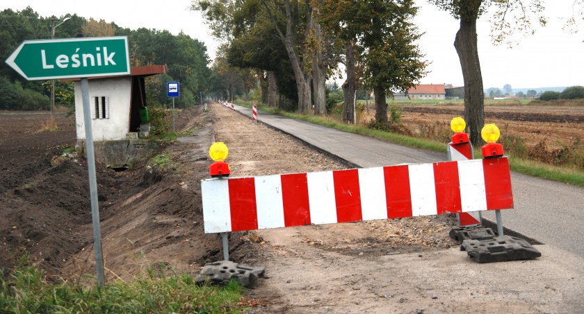 Uwagi na temat tego remontowanego odcinka pojawiały się na kilku krajeńskich sesjach