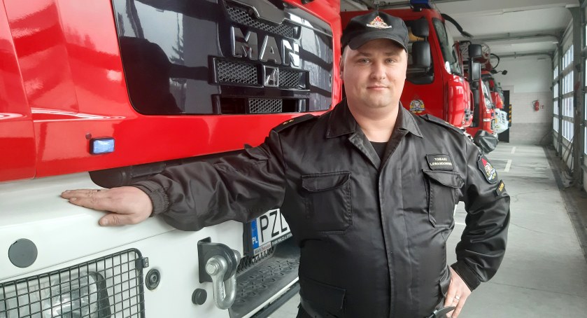 Komendant wojewódzki zaznaczył w naszej rozmowie, że dlatego idę do Złotowa, ponieważ nie jestem związany z tym środowiskiem - przyznaje mł. kpt. Tomasz Lewandowski