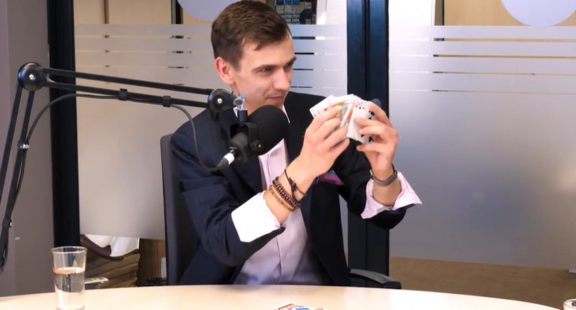 Podcasty, Pogadajmy zlotowskie Jędrzej Waberski iluzjonista rodem Krajenki - zdjęcie, fotografia