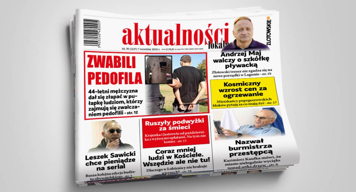 Gazeta Aktualności Lokalne, numer Aktualności Lokalnych [AL35/2022] - zdjęcie, fotografia