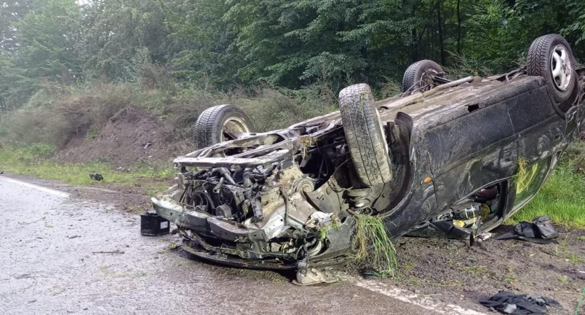 Wypadki drogowe, ŚMIERTELNY WYPADEK TRASIE JASTROWIE WAŁCZ (AKTUALIZACJA) - zdjęcie, fotografia