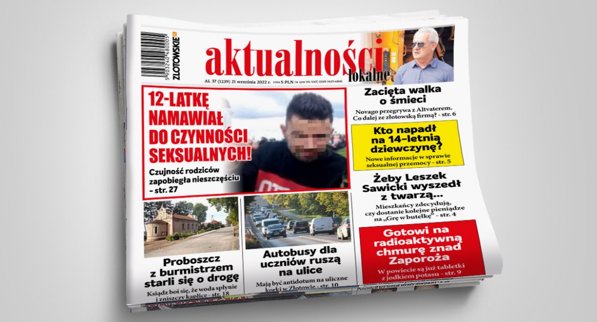 Gazeta Aktualności Lokalne, numer Aktualności Lokalnych [AL37/2022] - zdjęcie, fotografia