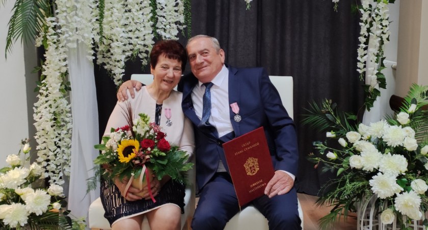 Na zdjęciu Krystyna i Jan Zając