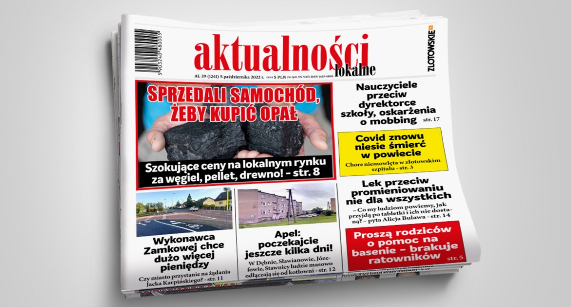 Gazeta Aktualności Lokalne, numer Aktualności Lokalnych [AL39/2022] - zdjęcie, fotografia