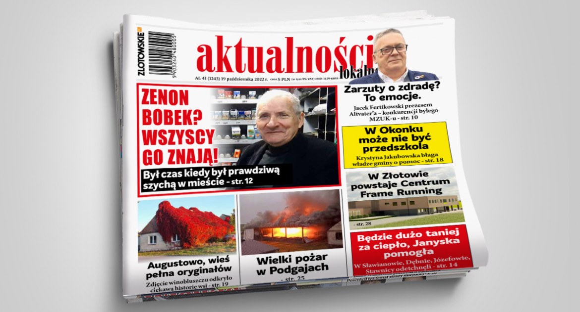 Gazeta Aktualności Lokalne, numer Aktualności Lokalnych [AL41/2022] - zdjęcie, fotografia