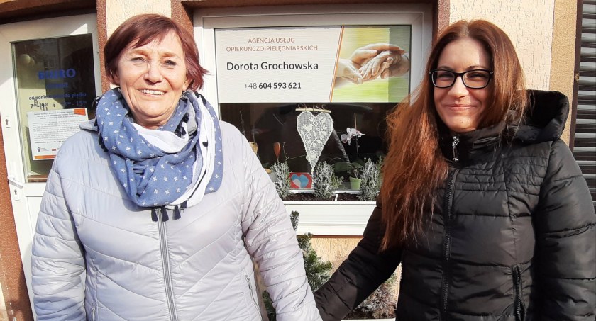 Dorota Grochowska z córką Sylwią