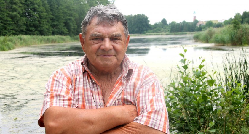 - Włożyłem tutaj dużo serca i ogrom fizycznej pracy – o Jeziorze Burmistrzowskim mówi Zygfryd Kasprowicz