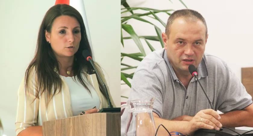 Na sesji w imieniu mieszkańców głos zabrała Anna Oprządek