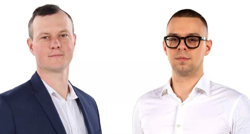Na zdjęciu od lewej: Mateusz Błażejewski i Błażej Żelichowski