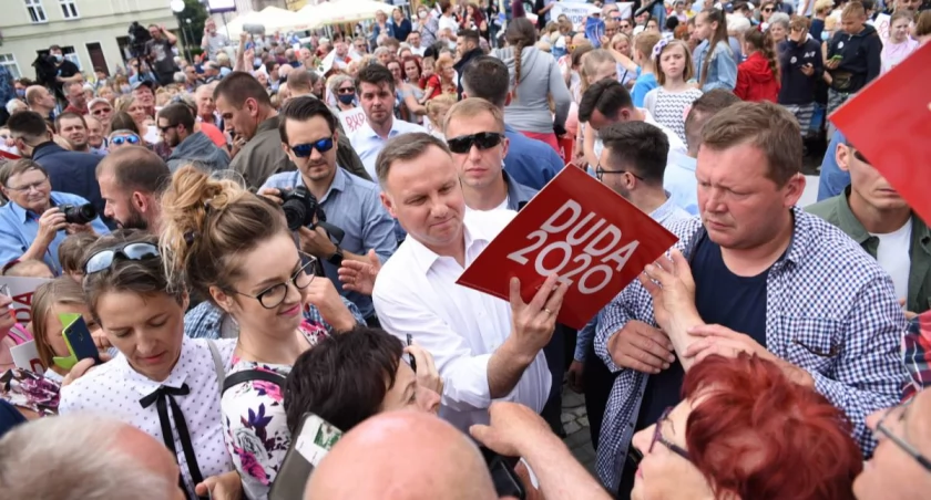 Ostatni raz Andrzej Duda oficjalnie odwiedził powiat złotowski podczas kampanii wyborczej w 2020 roku 