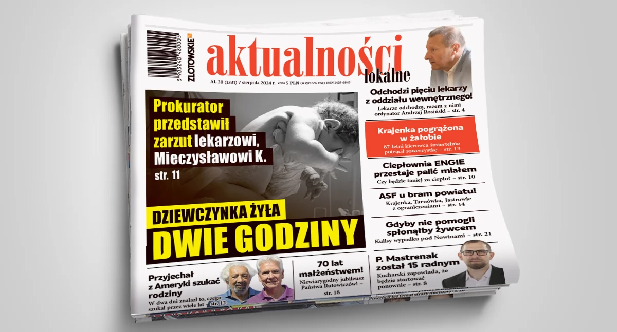 Gazeta Aktualności Lokalne, numer Aktualności Lokalnych [AL30/2024] - zdjęcie, fotografia