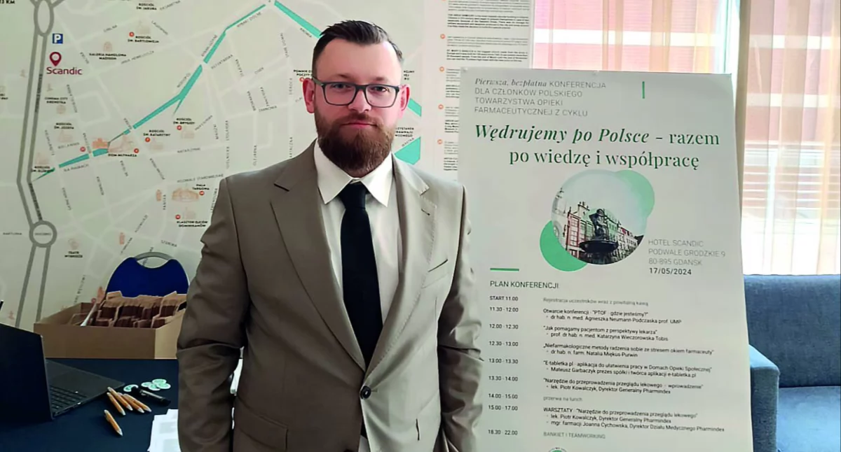 Szymon Jaworski, farmaceuta rodem ze Złotowa