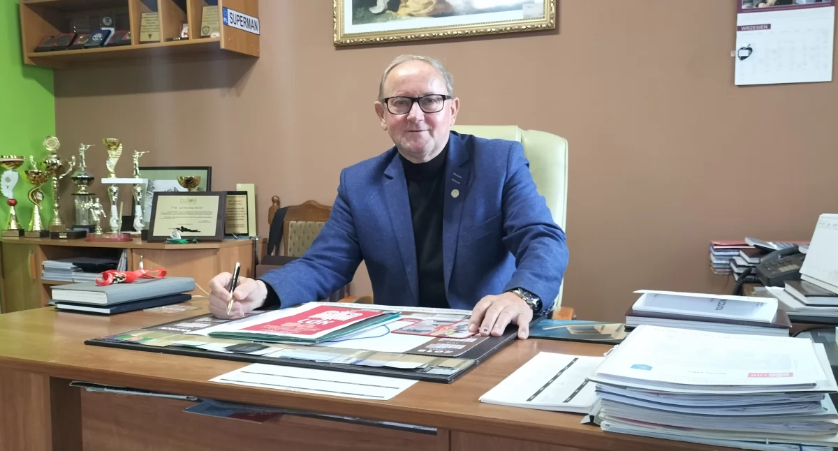 Eugeniusz Orman, pionier strzelectwa w Złotowie, świętował niedawno 75. urodziny