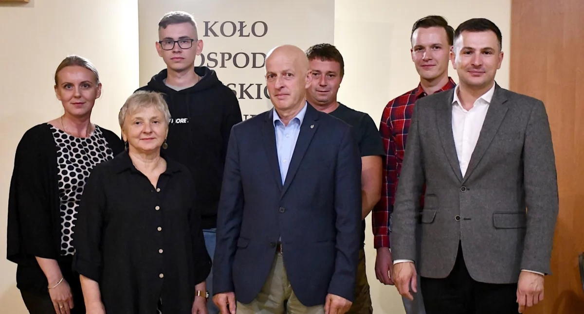 Samorządowcy, Wyborcze zebranie wiejskie Czernicach - zdjęcie, fotografia