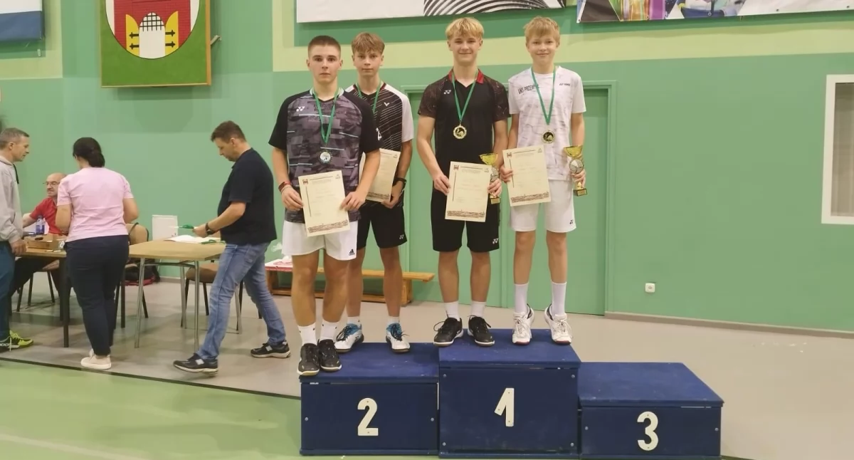 Badminton, Sukcesy zawodników Kometka - zdjęcie, fotografia