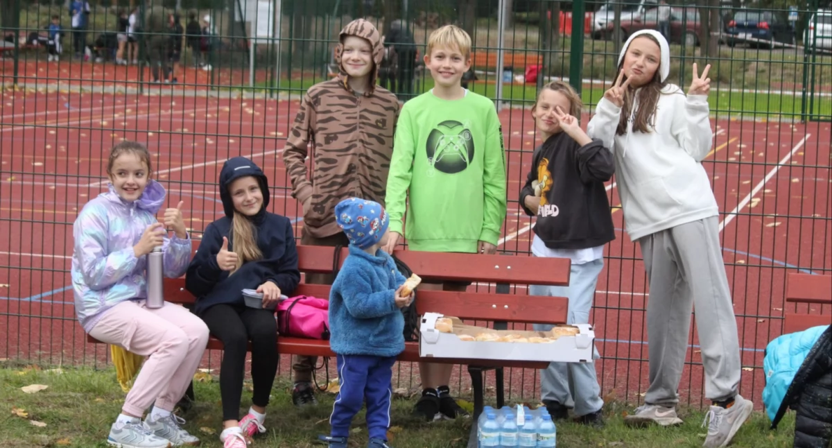 Lekkoatletyka, Powiatowy finał Wielkopolskich Czwartków Lekkoatletycznych Złotowie - zdjęcie, fotografia