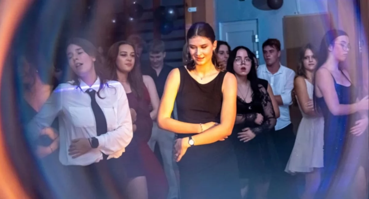 Edukacja, Teraz górki czyli Połowinki złotowskim Ogólniaku - zdjęcie, fotografia