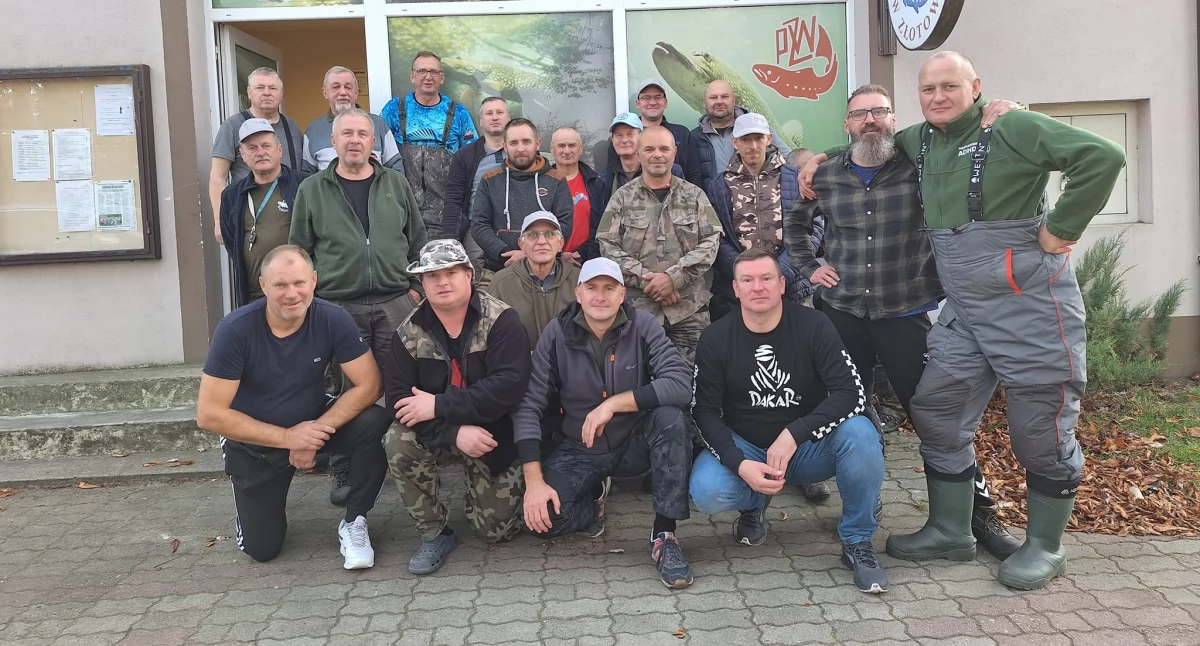 Wędkarstwo Ryby, Człuchowianie Złotowie Wędkarskie szranki konkury jeziorem Miejskim - zdjęcie, fotografia