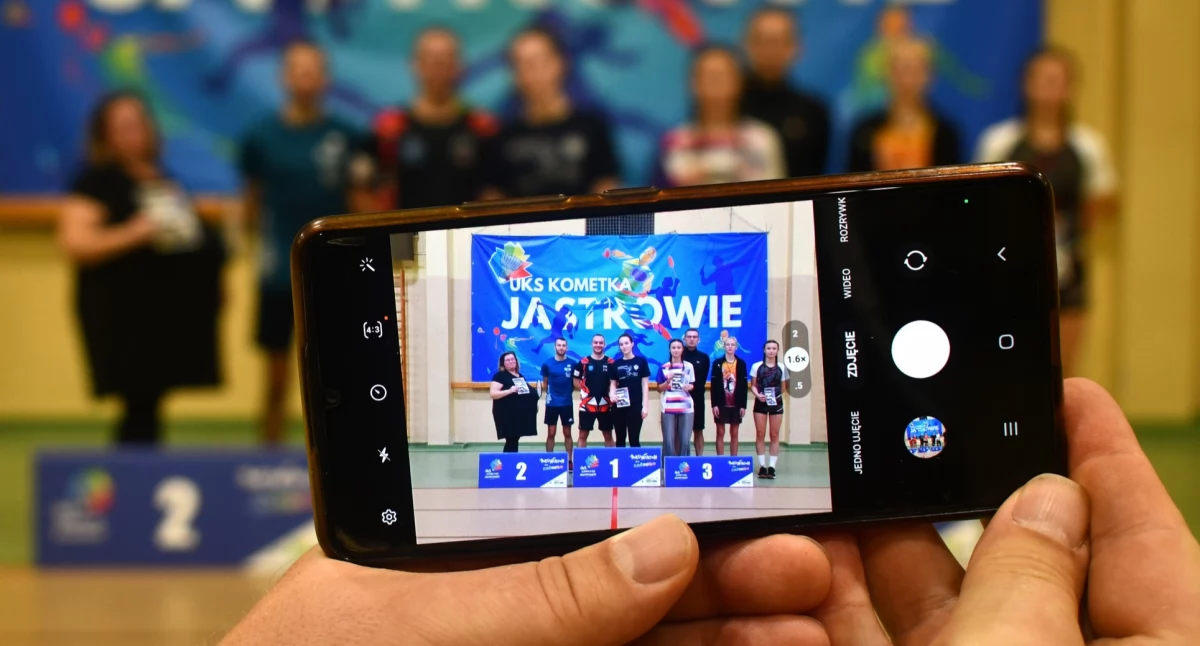 Badminton, Jastrowska Badmintona zagrała siódmy - zdjęcie, fotografia