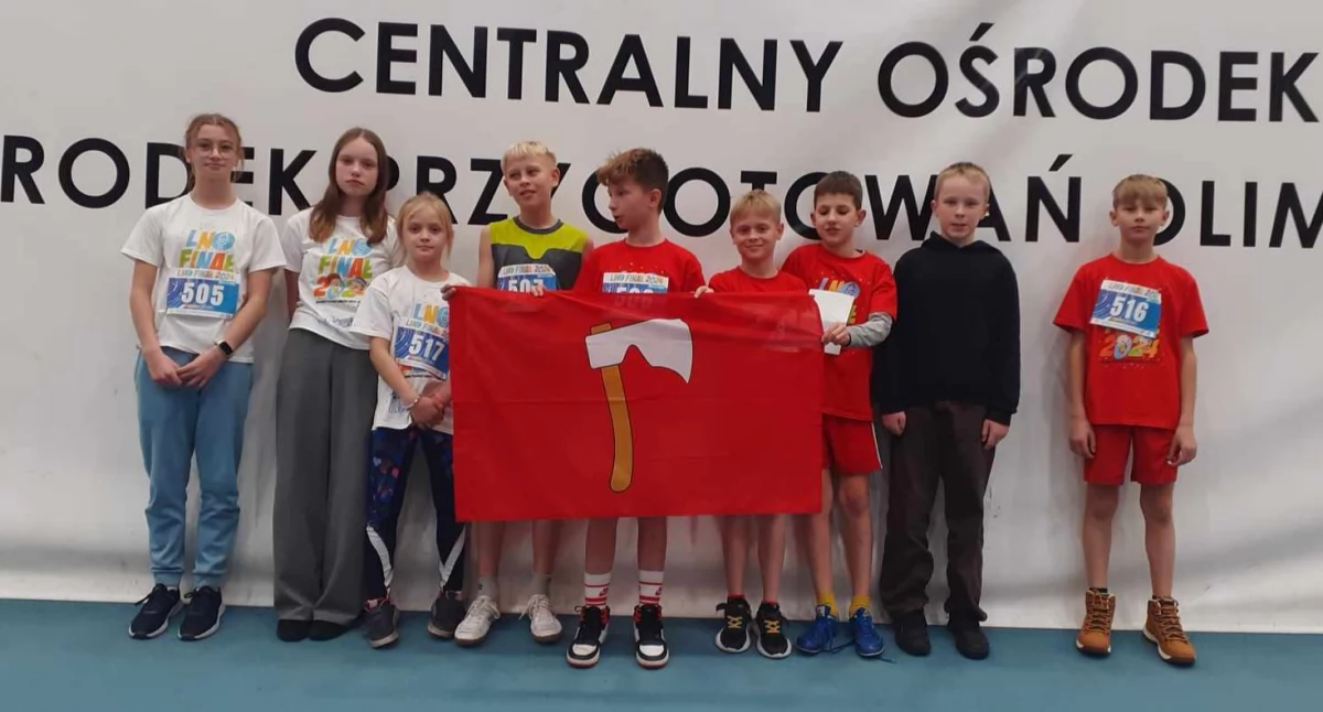 Lekkoatletyka, Lekkoatletyczne nadzieje gminy Krajenka - zdjęcie, fotografia