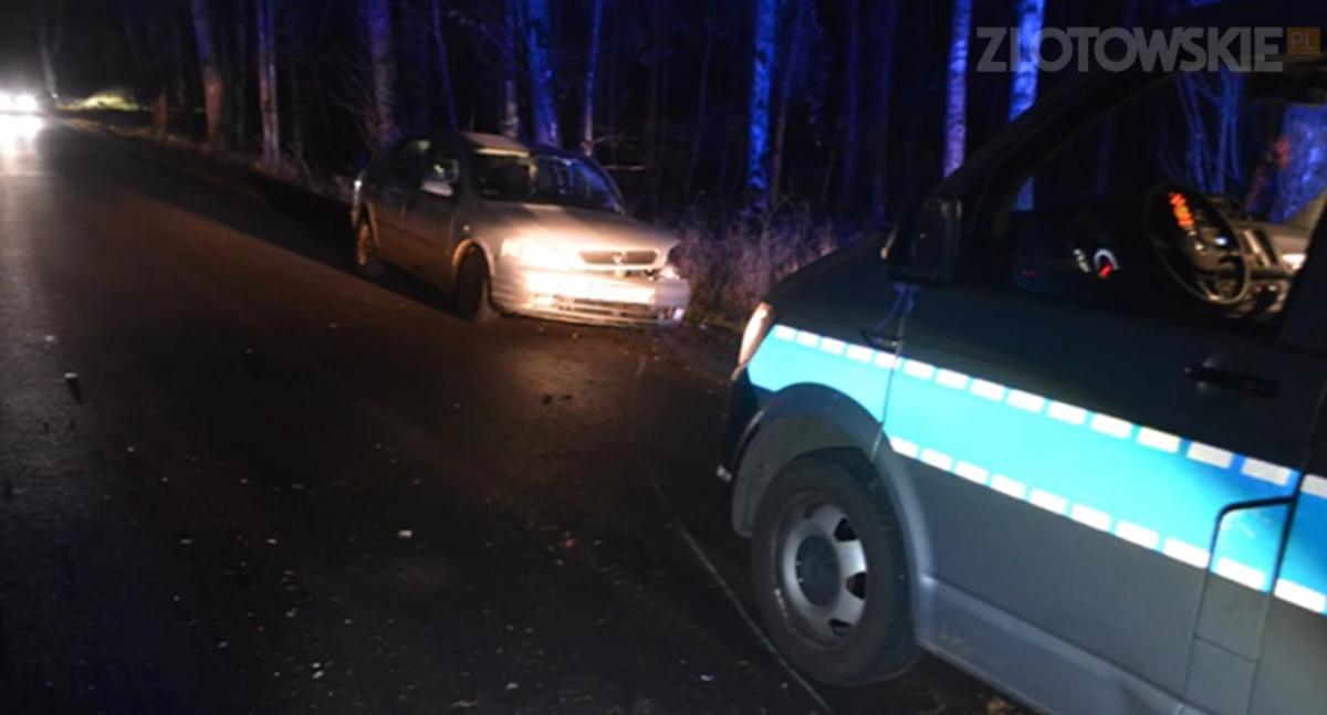 Kronika kryminalna, Miał promile zderzył autem którym jechały cztery osoby! - zdjęcie, fotografia