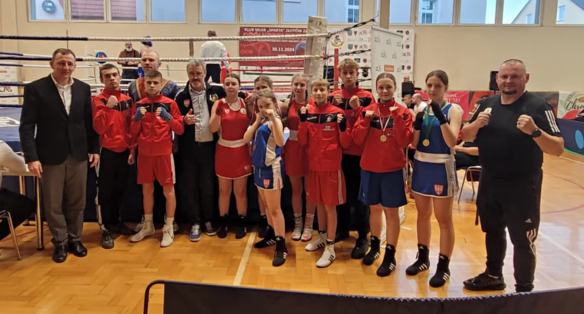 Boks, Ogólnopolski Turniej Bokserski Puchar Przewodniczącego Miejskiej Złotowie - zdjęcie, fotografia