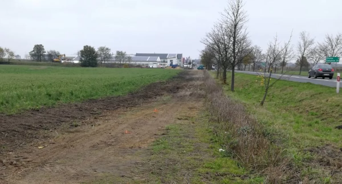Wzdłuż drogi do zrobienia pozostały dwa odcinki. 
