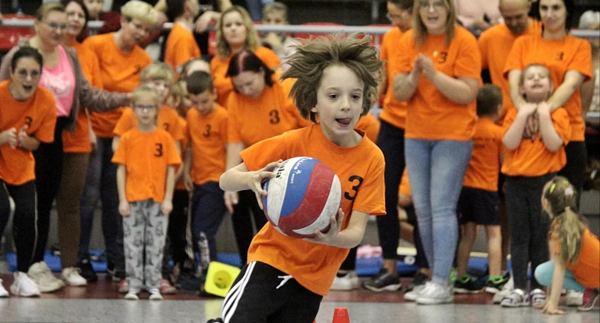 Pozostałe, Sportowe emocje rodzinna zabawa Olimpiada Przedszkolaka Złotowie - zdjęcie, fotografia