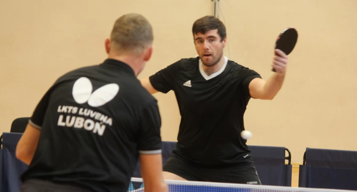 Tenis stołowy, Krajna lepsza Sparty Złotów Tenisowe emocje lidze - zdjęcie, fotografia