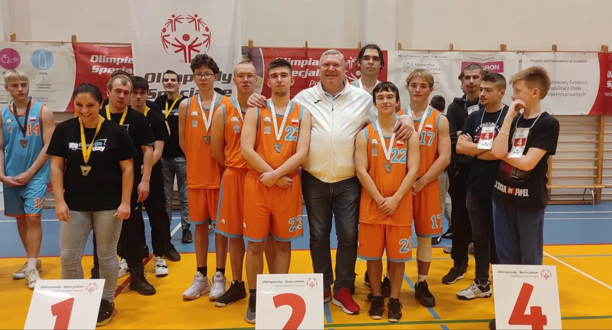Koszykówka, Święto koszykówki Olimpiad Specjalnych Jastrowiu - zdjęcie, fotografia
