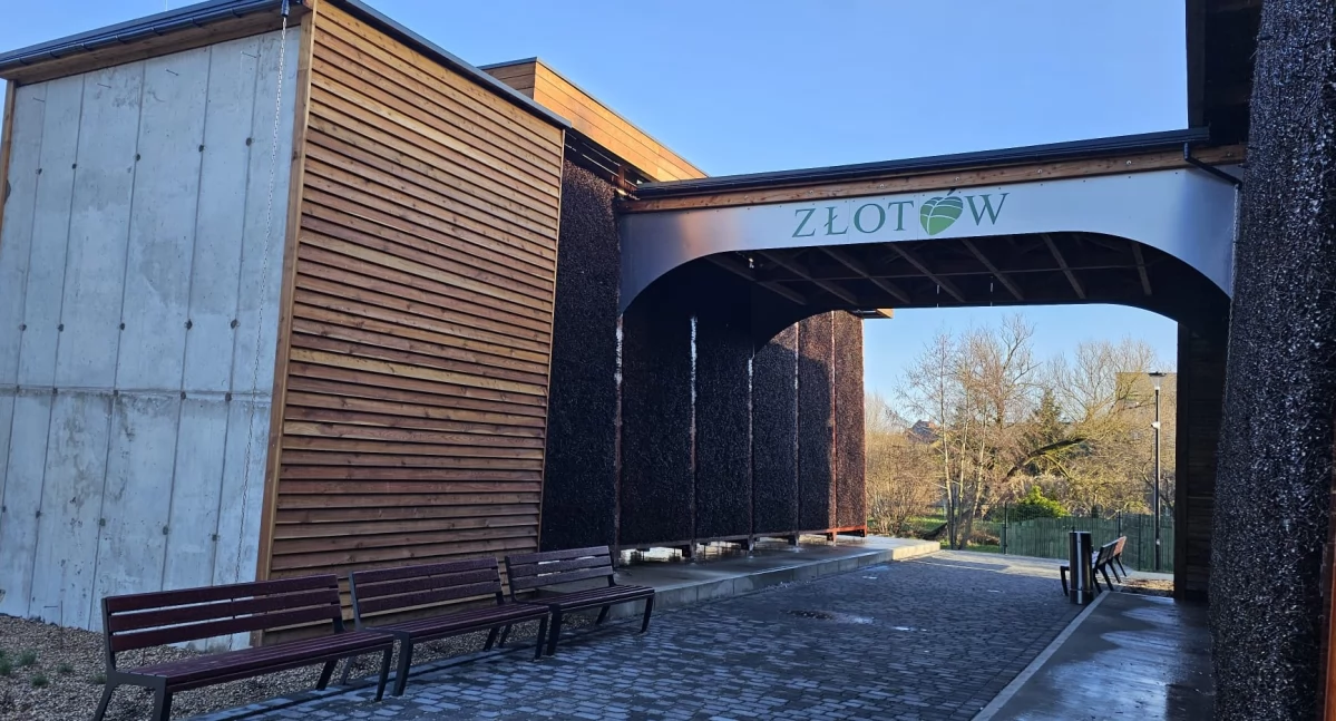 Solanka obficie spływa po tarninie. 