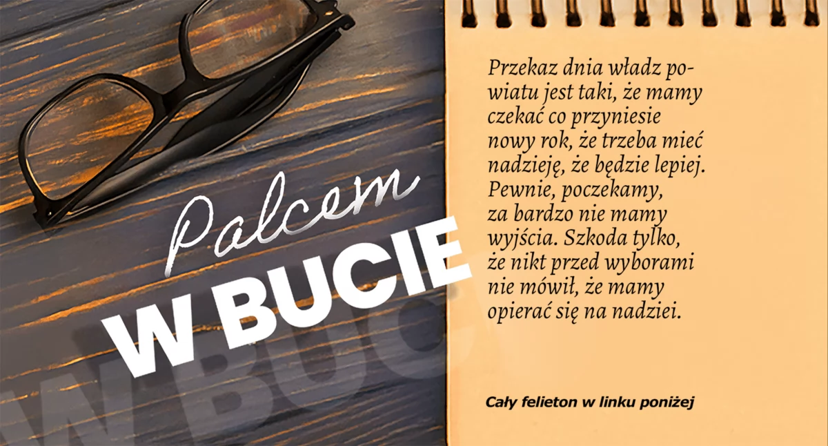 Gazeta Aktualności Lokalne, Palcem bucie [AL01/2025] - zdjęcie, fotografia