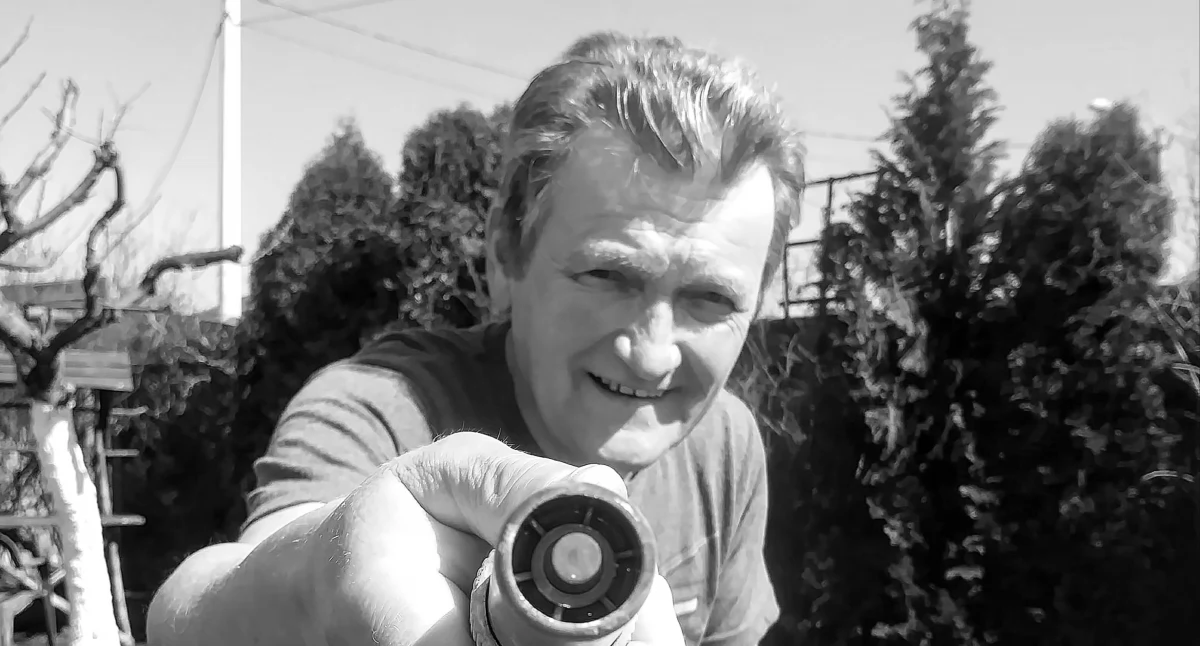 Odeszli od nas, Paweł Berndt człowiek który biurkiem siedział - zdjęcie, fotografia