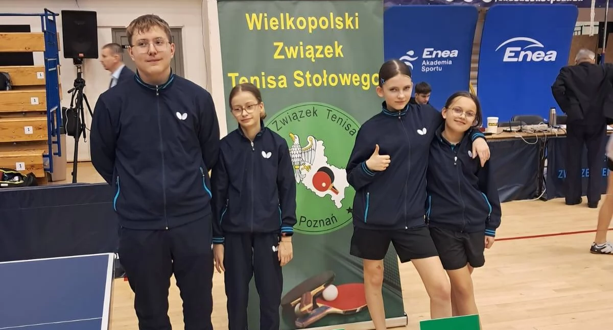Tenis stołowy, Pracowity weekend tenisistów stołowych Sparty Złotów - zdjęcie, fotografia