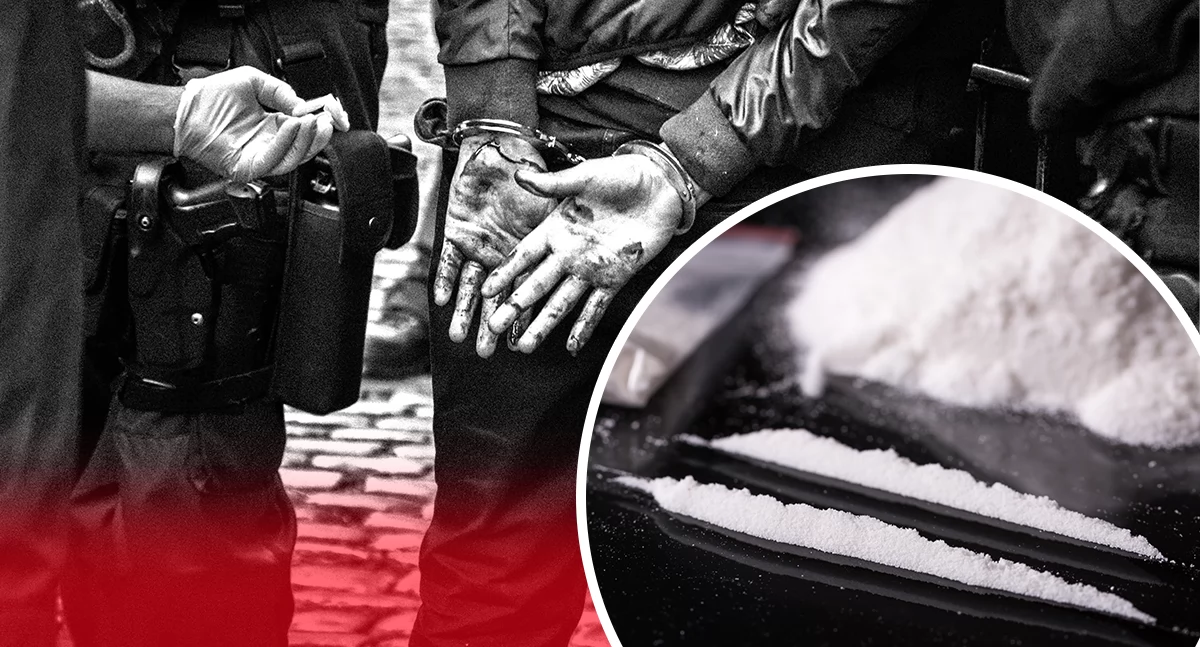 Kronika kryminalna, Mercedes pełen kokainy ubogich - zdjęcie, fotografia