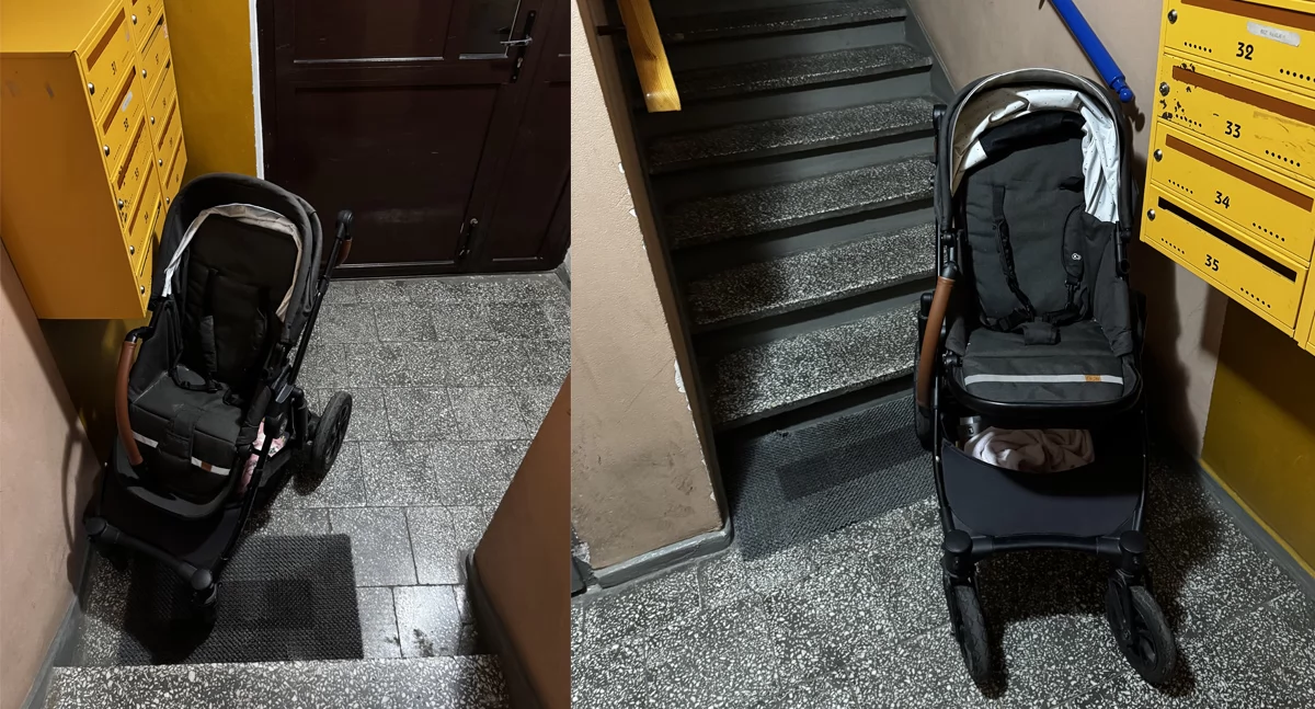 Ludzie losy pasje, Koniec trzymaniem butów klatkach schodowych znikną rzeczy - zdjęcie, fotografia