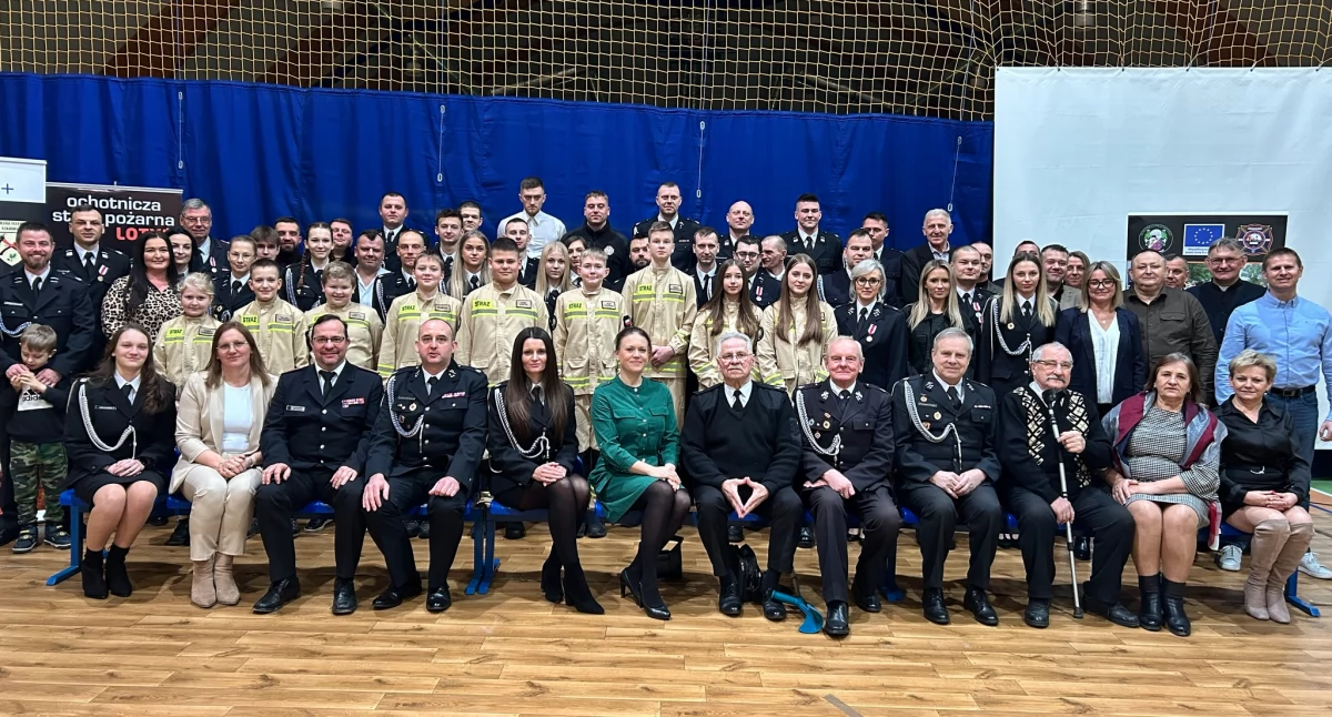 Straż pożarna, Strażacy Lotynia Rudnej Tarnówki Radawnicy Stawnicy podsumowali swoją pracę - zdjęcie, fotografia