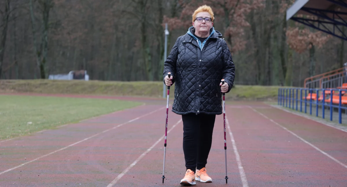 Pozostałe, Pierwszy trening nordic walking złotowian - zdjęcie, fotografia