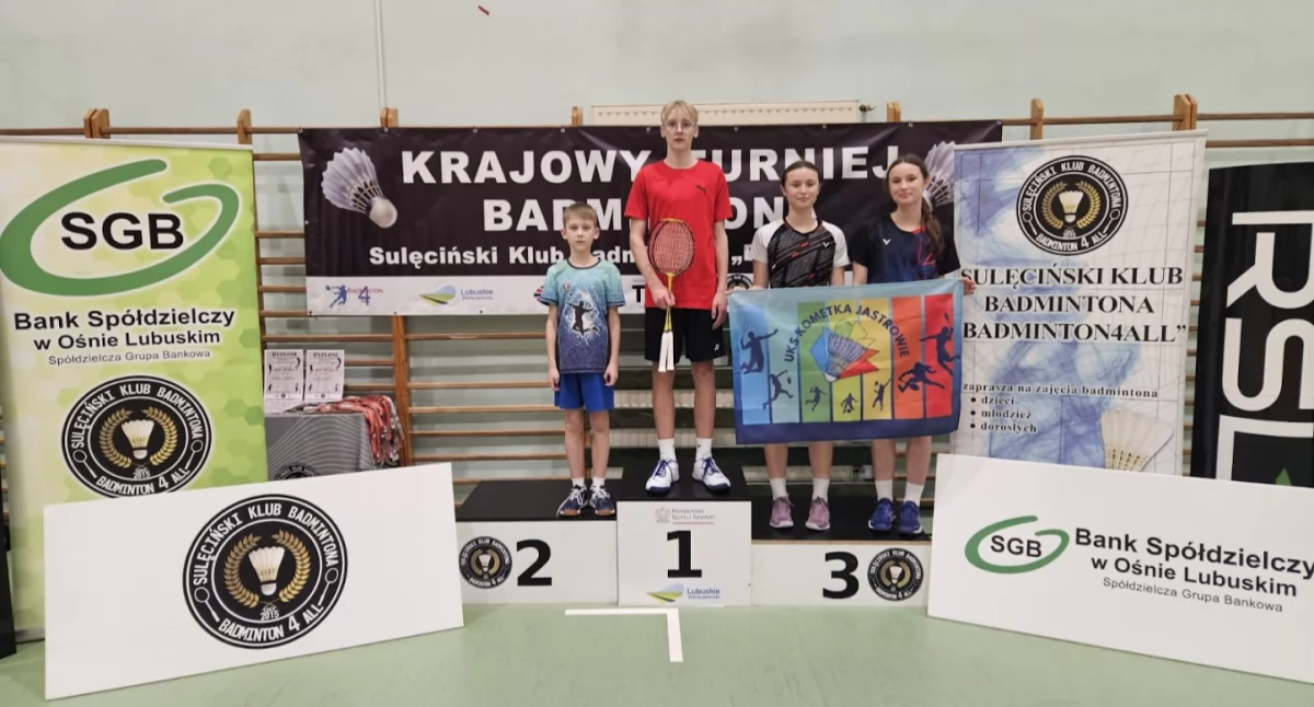 Badminton, Rośnie gwiazda Kamila Sakowicz - zdjęcie, fotografia
