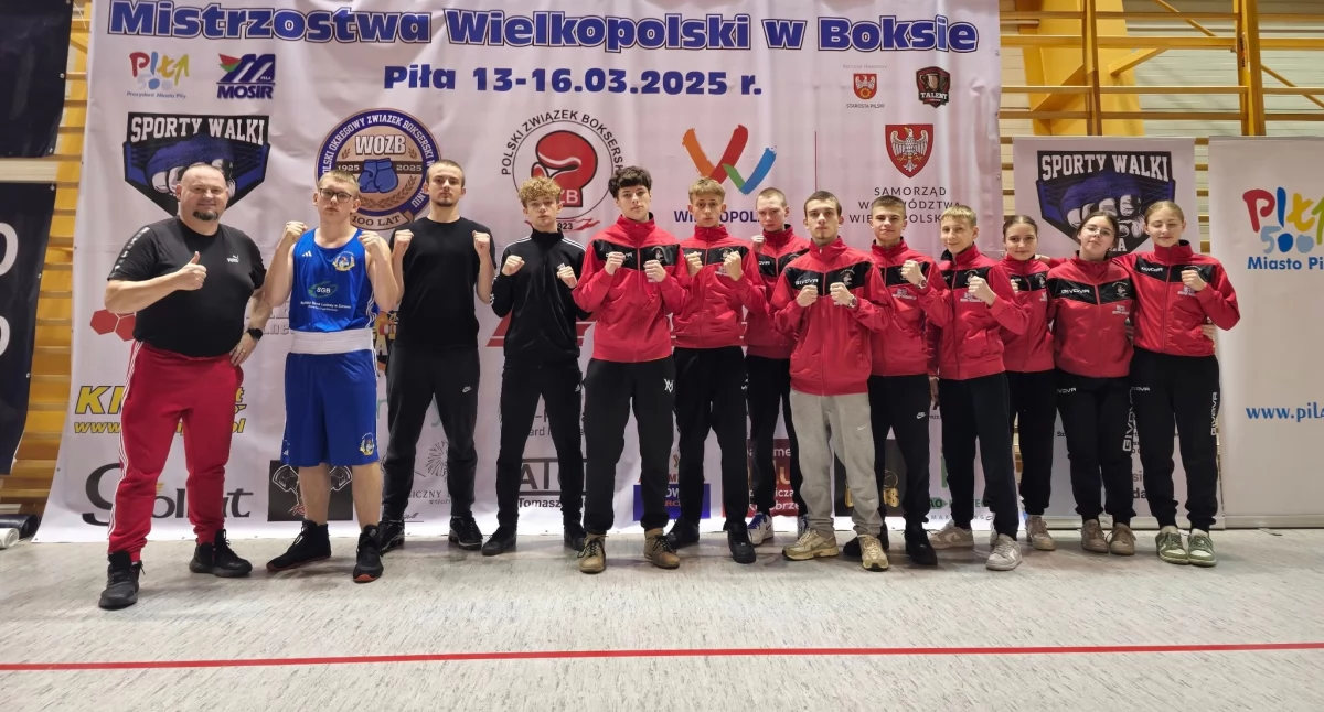 Boks, Pięć mistrzowskich tytułów zdobyli pięściarki pięściarze złotowskiej Sparty - zdjęcie, fotografia